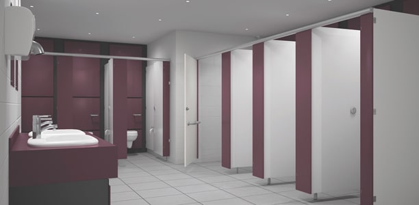 Commercial Toilet Cubicles